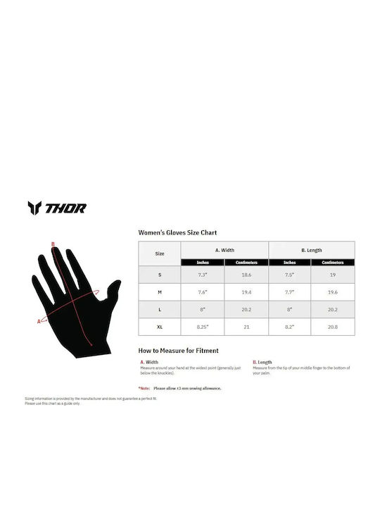 Thor Sportmode Summertime Women's Motocross Riding Gloves Green