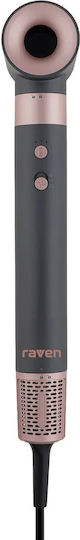 Raven Electric Brush with Air for Curls 1400W