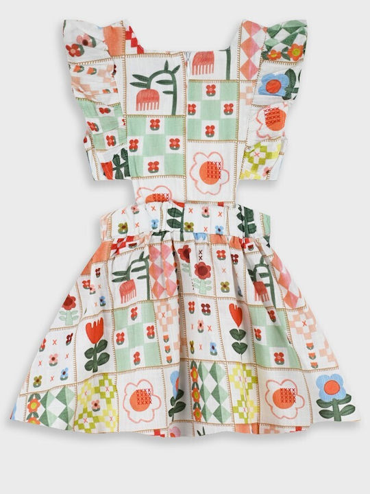 Girls Dress Sleeveless Multicolour