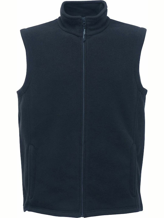 Bodywarmer Мъжка Флийс Яке с Цип Тъмносиня
