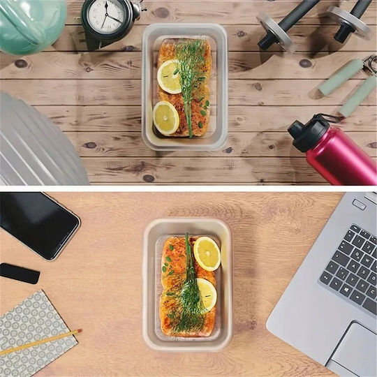 Set Cutii De Prânz Din Plastic Transparente 5cm 12 Bucăți