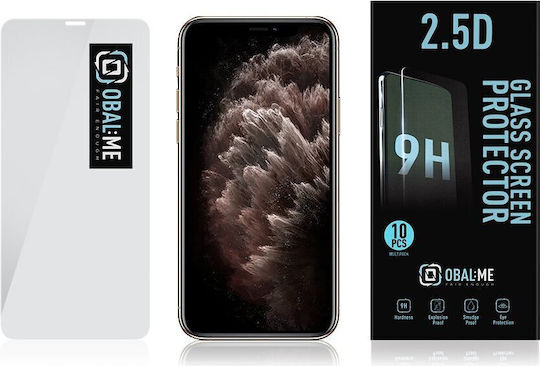 Obal:Me 2.5D 0.33mm Tempered Glass 10τμχ (iPhone 11 Pro / X / XS) 57983118787