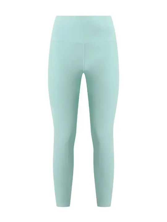 Women's Cropped Leggings Turquoise
