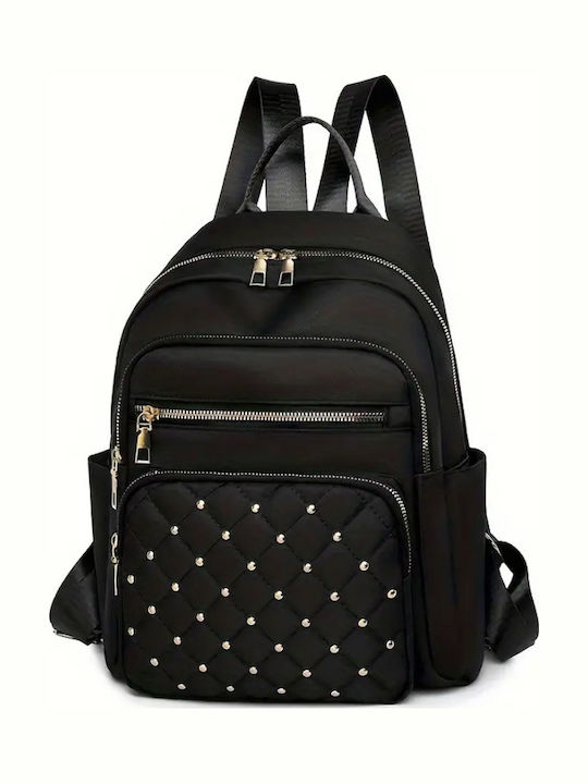 Leather Women's Backpack Gold