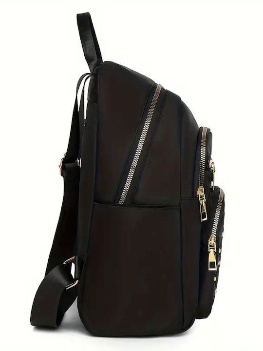 Leather Women's Backpack Gold