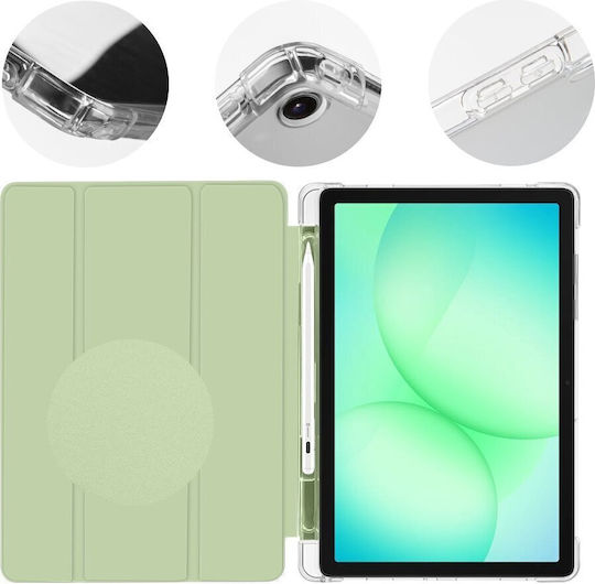 Obal:Me Mistytab Флип Капак Зелен (Samsung Galaxy Tab A11+)
