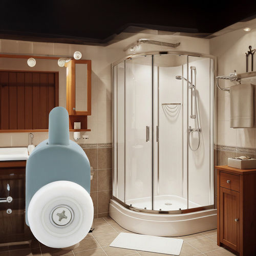 Set 8 Shower Cabin Rollers Zola Universal Lower Upper 24x47/24x34 Mm