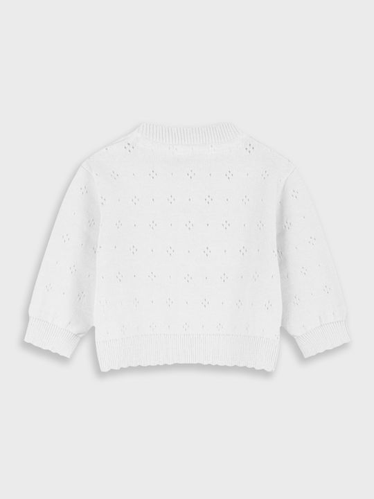 Energiers Kinder-Strickjacke Ecru