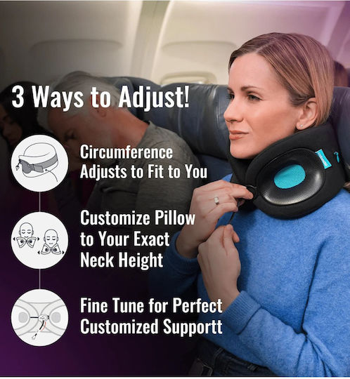 Cabeau Evolution Travel Pillow Memory Foam Children's Purple