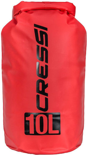 CressiSub Sac Etanș 10l Roșu
