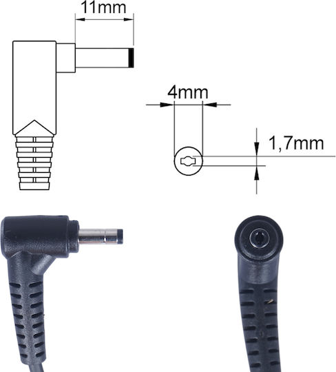 Laptop Ac Adapter Ibm-lenovo Ideapad 3 14iml05 Model Type 81wa 01fr155 Adlx65ccgk2a Sa10m42735 151595-11 01fr037 Adlx65clgk2a Sa10m42351 151608-11 Adapter Charger Oem Κωδ.60139wall