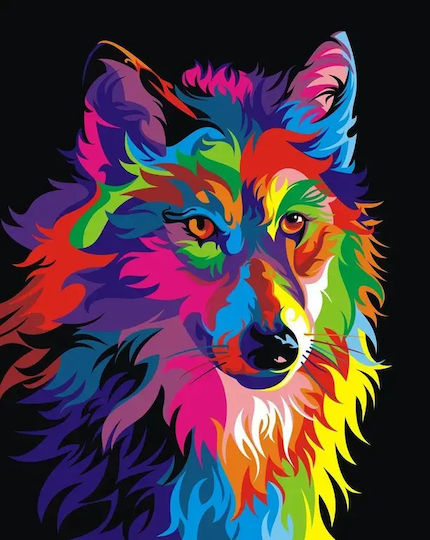 Diamond Mosaic Diamonds Zola Abstraktes Wolf Design 30 X 30 Cm