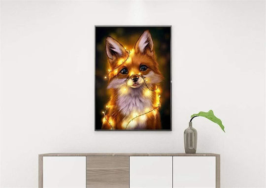 Mosaic Diamond Embroidery Zola Fox Design 30x40 Cm