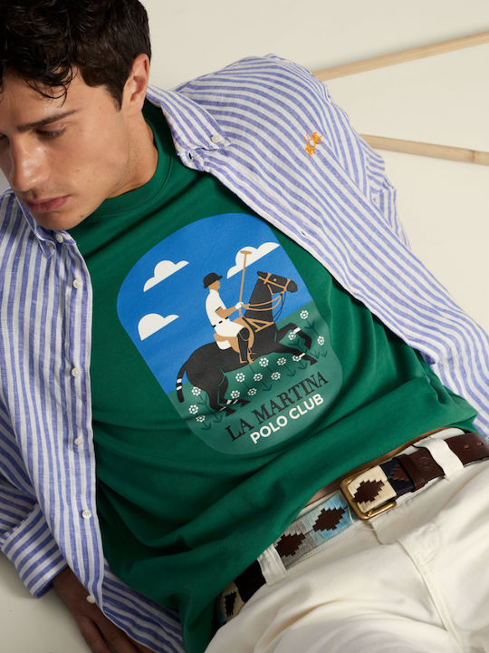 Polo T-shirt Green