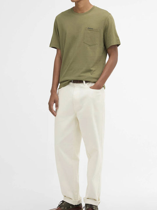 Langdon T-shirt Grey Olive MTS1114