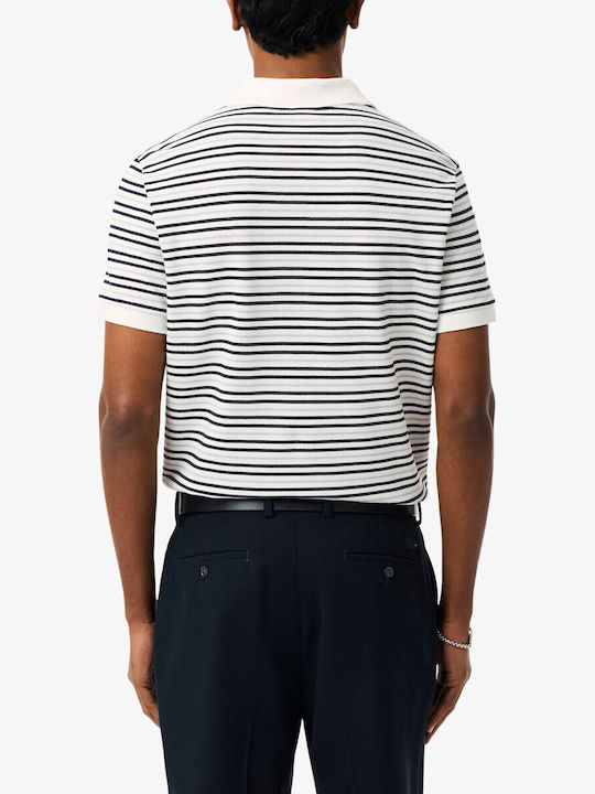 Lacoste Polo Μπλούζα Ριγέ