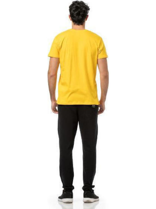 Short Sleeve Yellow Blouse