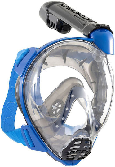 CressiSub CressiSub Tauchmaske Silikon Vollgesicht Komodo Blau