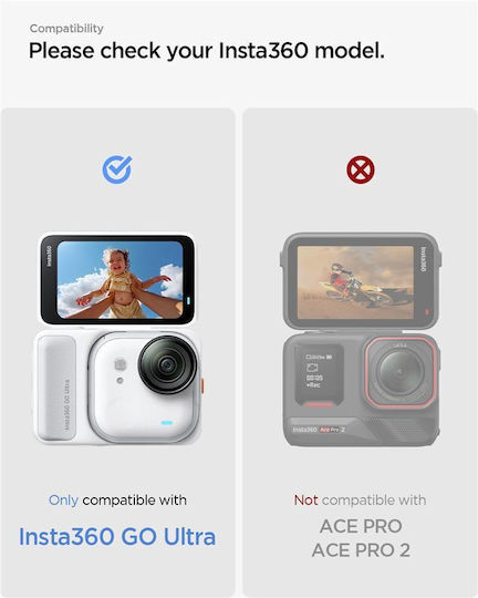 Spigen Glass Tr Slim 2 Pack Insta360 Go Ultra Agl11171