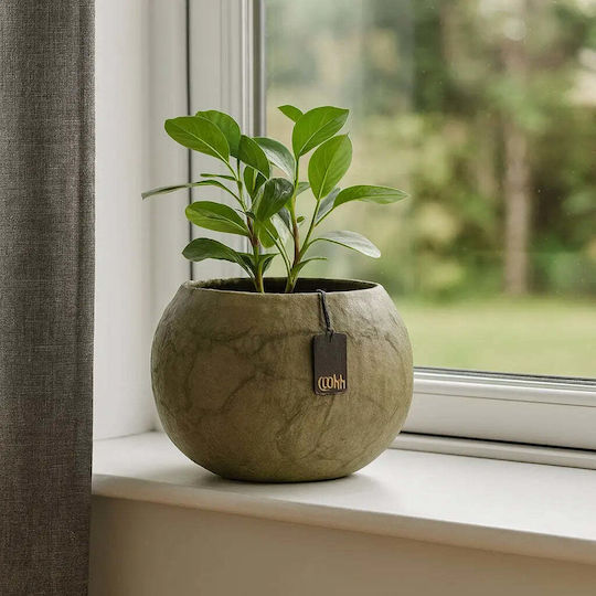 Phos & Gaia Plant Pot Black with Stand