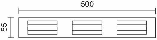 Spot Light Φωτιστικό Μπάνιου LED Ασημί Spot Light Φωτιστικό Μπάνιου LED Ασημί