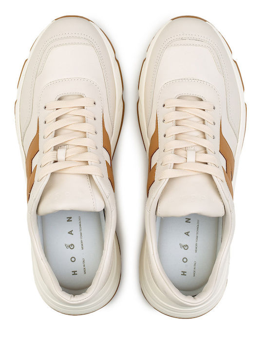 Men's Sneakers White-Brown