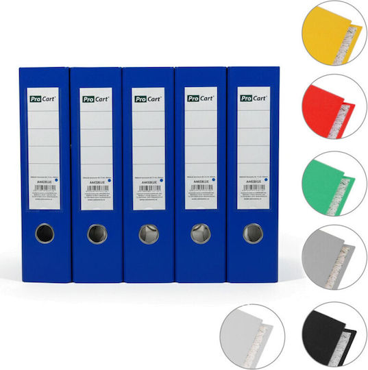 Document Filing Binder A4 7.5 Cm Spine Pack 5 Pieces