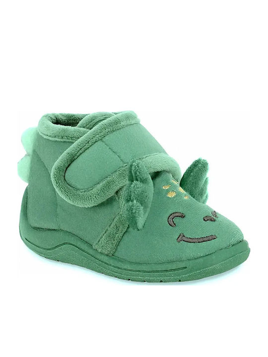 Kids Slippers Boots Green