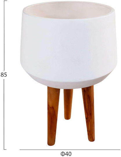 Freebox Flower Pot White Freebox Flower Pot White