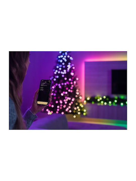 435 Luminite LED Albe în Șir