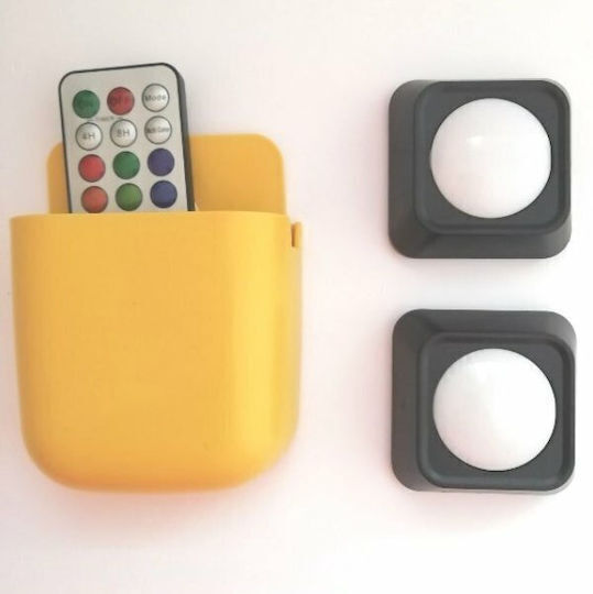 SPV LED Emergency Light with Battery Power Source Remote Control and Placement Sticker