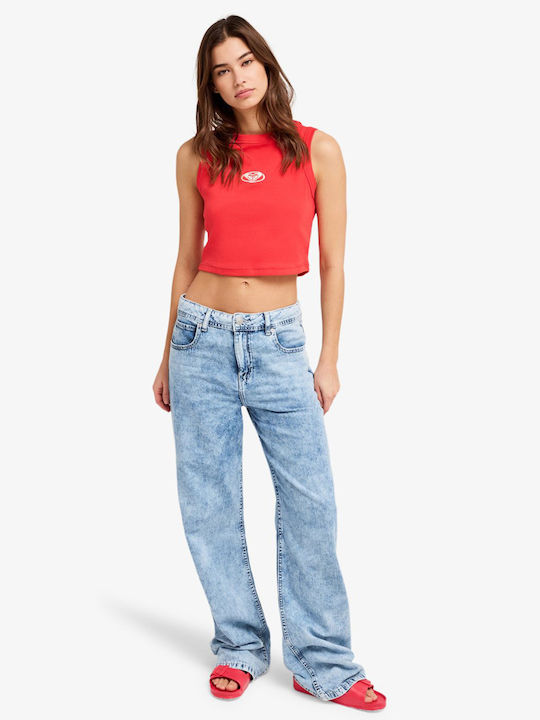 Iconic Days Damen Bluse Rot