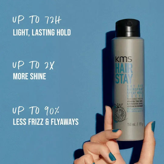 Kms Hair Stay Dry Oil Спрей За Коса Лека Фиксация Капацитет Ml 150