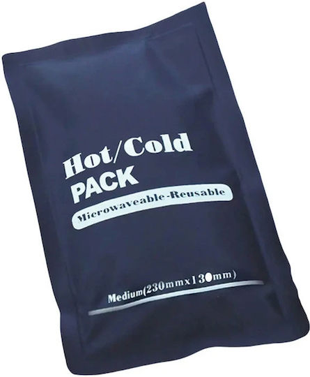 Compresă cu Gel pentru Crioterapie/Terapie cu Căldură cu Husă pentru Gât 23x13cm