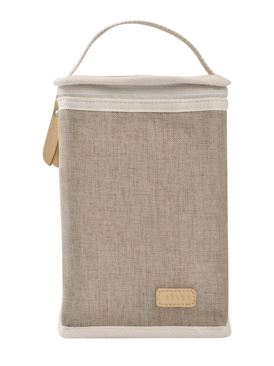 Beaba Eco Heather Gazelle Geantă Pentru Copii Bej 22x18x13 cm