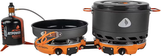 Jetboil Genesis Basecamp Sistem de Gătit Set de Vase de Gătit Carbon