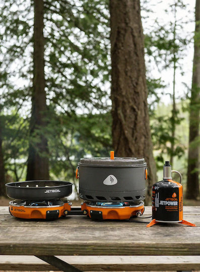 Jetboil Genesis Basecamp Sistem de Gătit Set de Vase de Gătit Carbon
