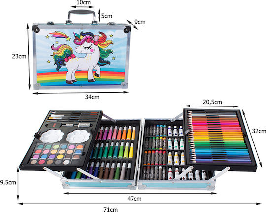 Set De Pictură 34x23cm 145 Bucăți