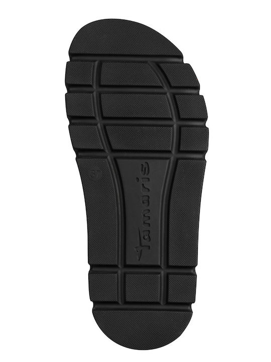 Damen Flache Sandalen Schwarz