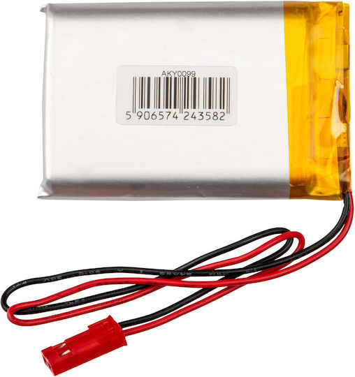 Akyga Μπαταρία Li-Po 3.7V 1600mAh 1S για Τηλεκατευθυνόμενο