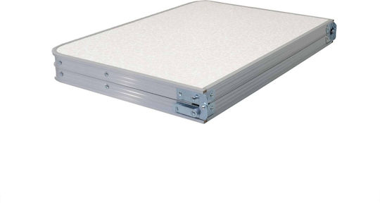 Aluminum Table for Camping Folding 90x90cm
