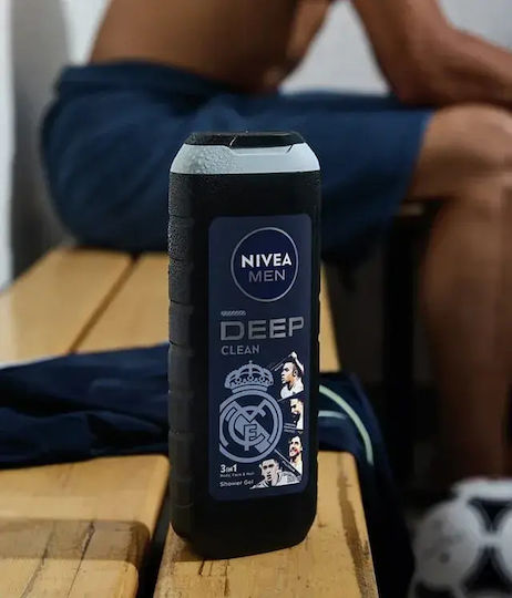 Nivea Дълбок Душ Гел за Мъже с Глина за Омазняване 500мл