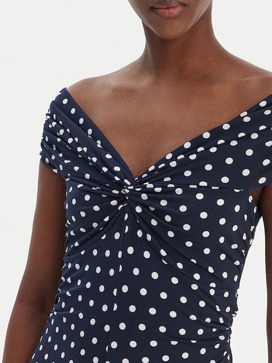 Summer Midi Dress for Wedding / Christening Midnightblue