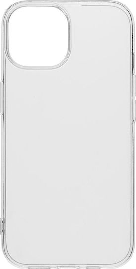 Obal:Me Back Cover Silicone 1mm Transparent (iPhone 15)