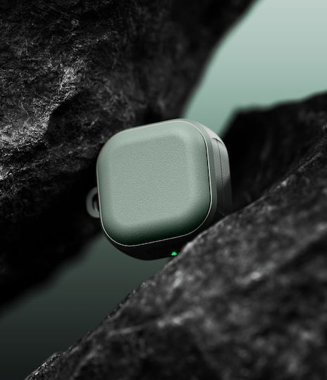 Ringke Husă Din Silicon Cu Cârlig Verde Onyx Pentru Galaxy Buds4 / 4 Pro