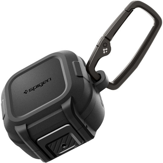 Spigen Plastic / Silicone Case with Hook in Black for Samsung Galaxy Buds 4 / 4 Pro