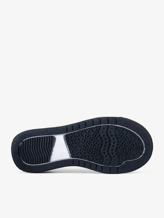 Παιδικά Sneakers High με Σκρατς Μπλε