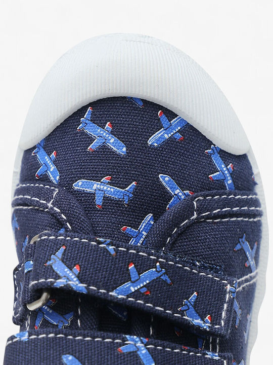 Παιδικά Sneakers με Σκρατς Μπλε