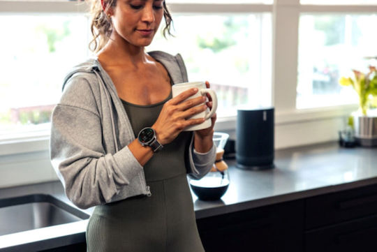 Amazfit Balance Aluminium 46mm Wasserdicht Smartwatch mit Pulsmesser (Sunset Grey)