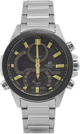 Casio ECB-30DB-1A9EF Oțel inoxidabil 52mm Smartwatch (Gri)